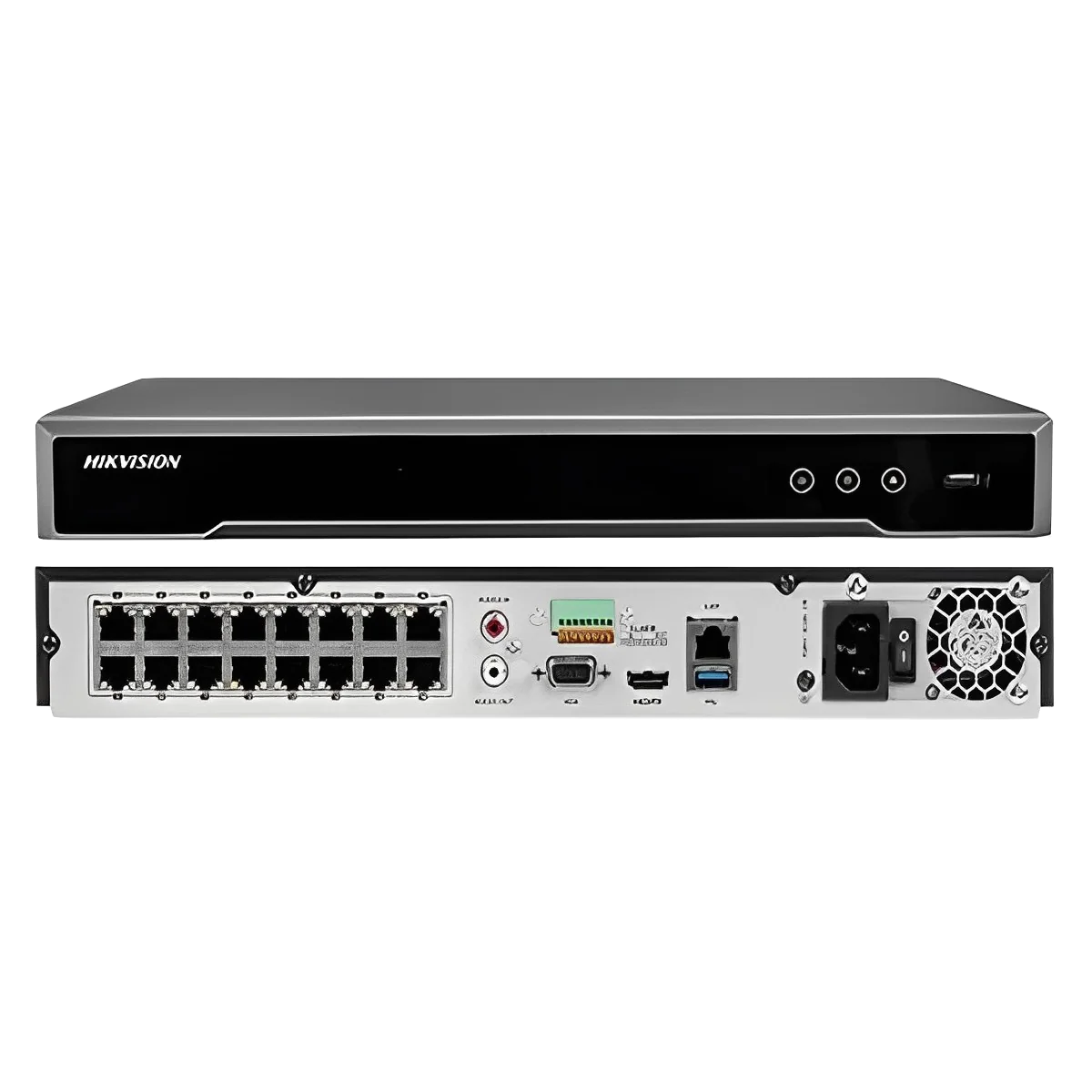 Nvr 16Ch Capacidad 40Mb 2Hdd (DS-7600NI-Q2 SERIES NVR)